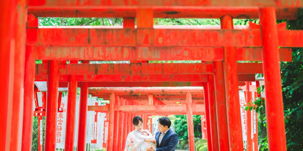 愛知 名古屋 七五三 お宮参り 成海神社 神社 撮影 出張撮影 ロケーションフォト