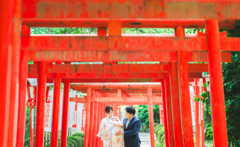 愛知 名古屋 七五三 お宮参り 成海神社 神社 撮影 出張撮影 ロケーションフォト