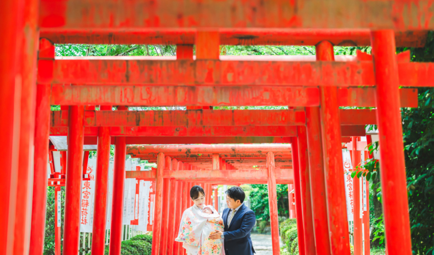 愛知 名古屋 七五三 お宮参り 成海神社 神社 撮影 出張撮影 ロケーションフォト