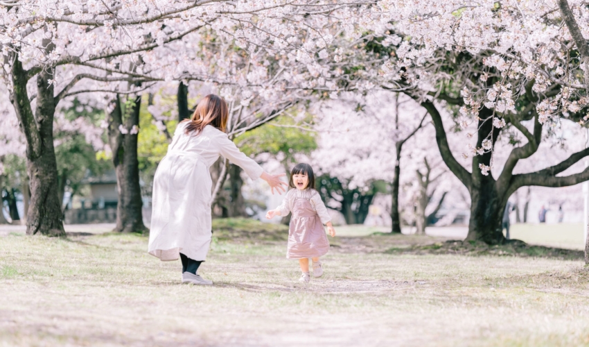 落合公園 春日井 愛知 名古屋 ロケーション撮影 出張撮影 カメラマン 桜