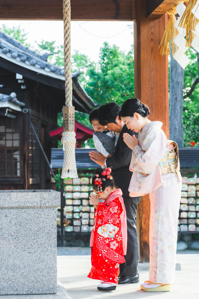 川原神社 七五三 お宮参り 愛知 名古屋 出張撮影 カメラマン 写真撮影 ロケーション撮影