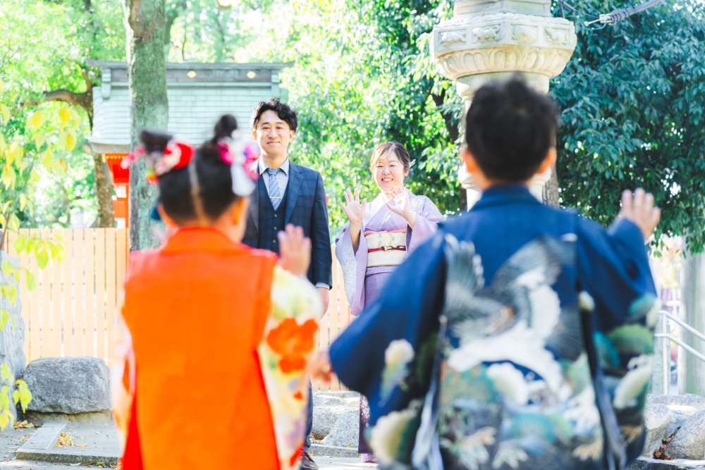 川原神社 七五三 お宮参り 愛知 名古屋 出張撮影 カメラマン 写真撮影 ロケーション撮影