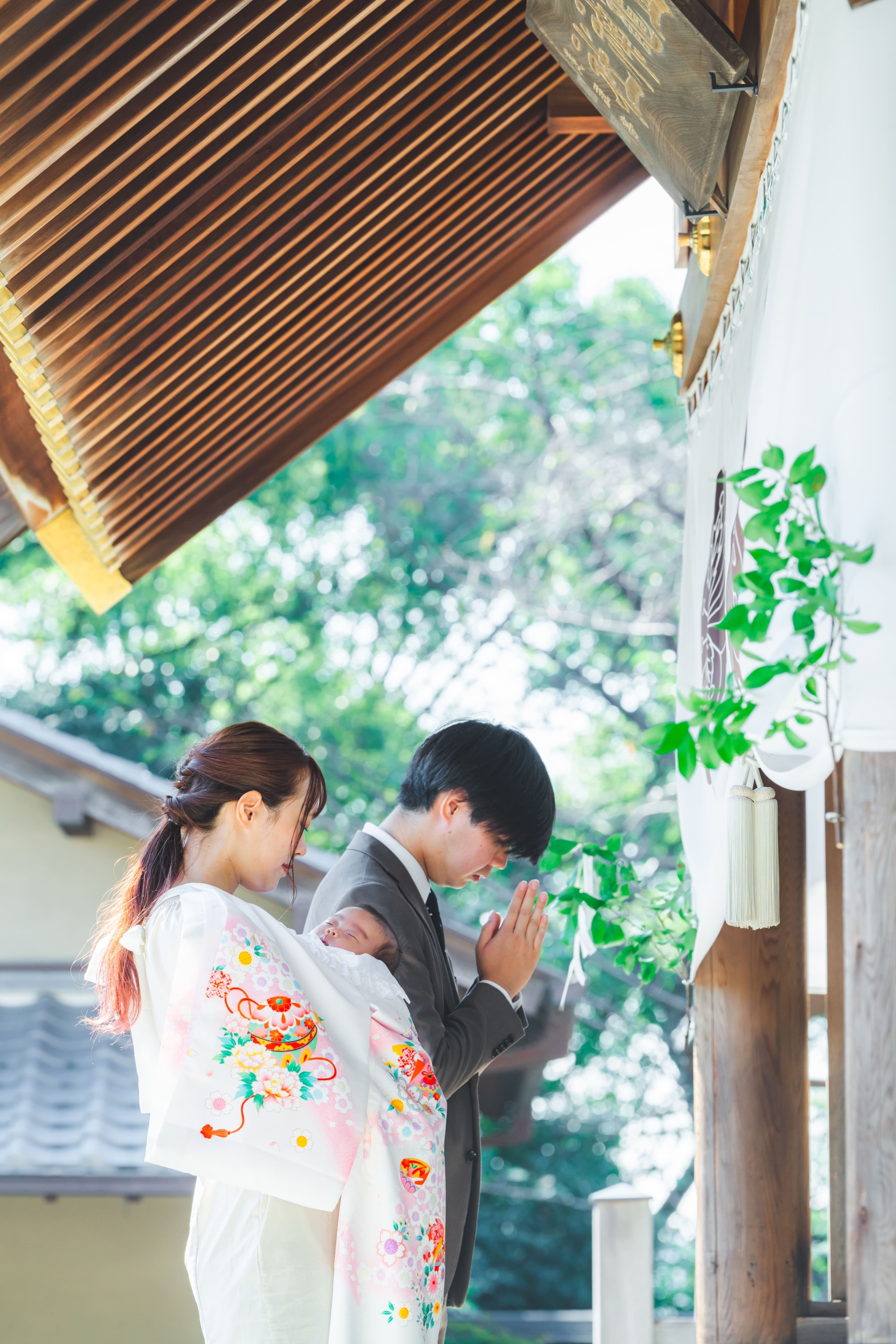 愛知 名古屋 七五三 お宮参り 塩竈神社 神社 撮影 出張撮影 ロケーションフォト