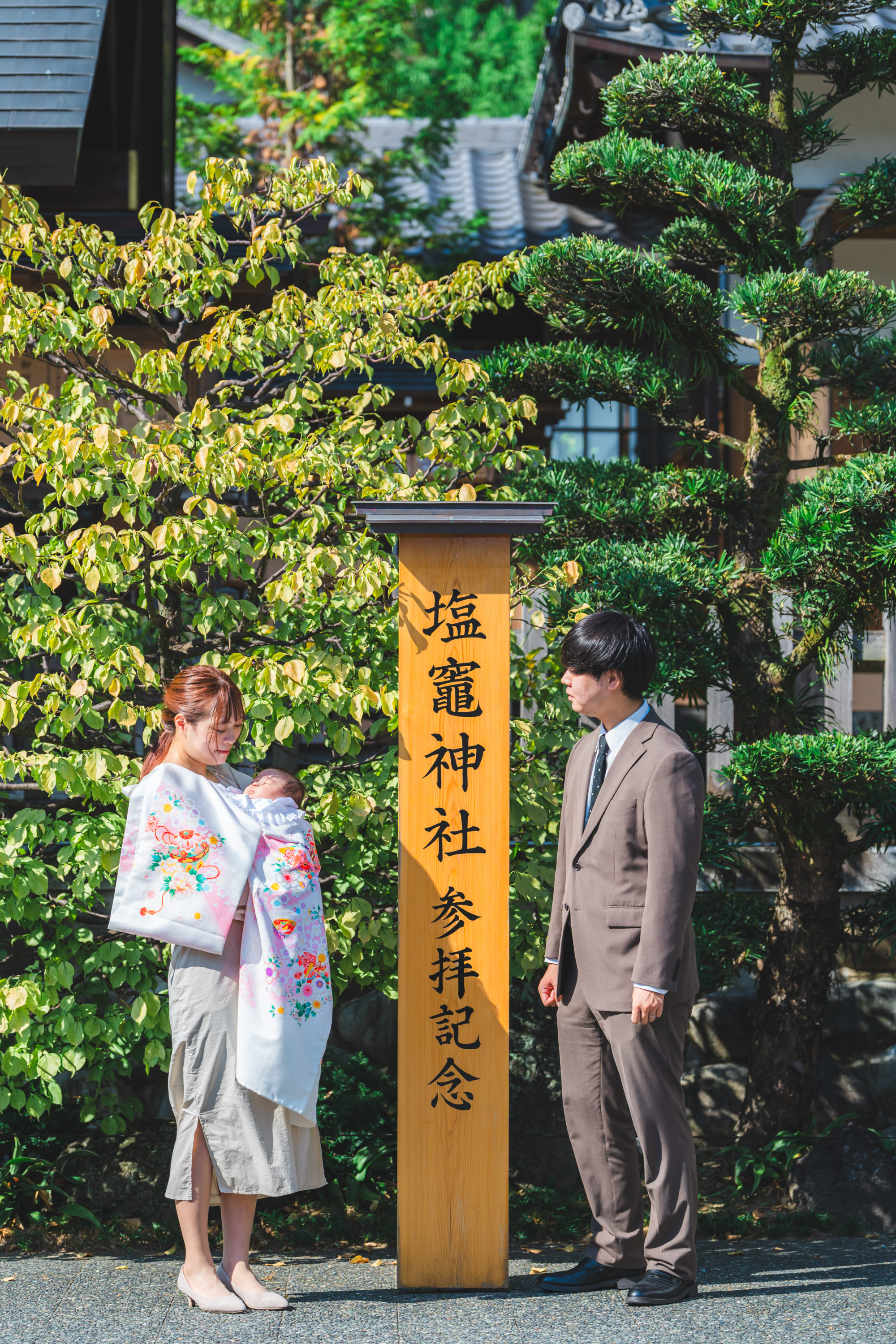 愛知 名古屋 七五三 お宮参り 塩竈神社 神社 撮影 出張撮影 ロケーションフォト