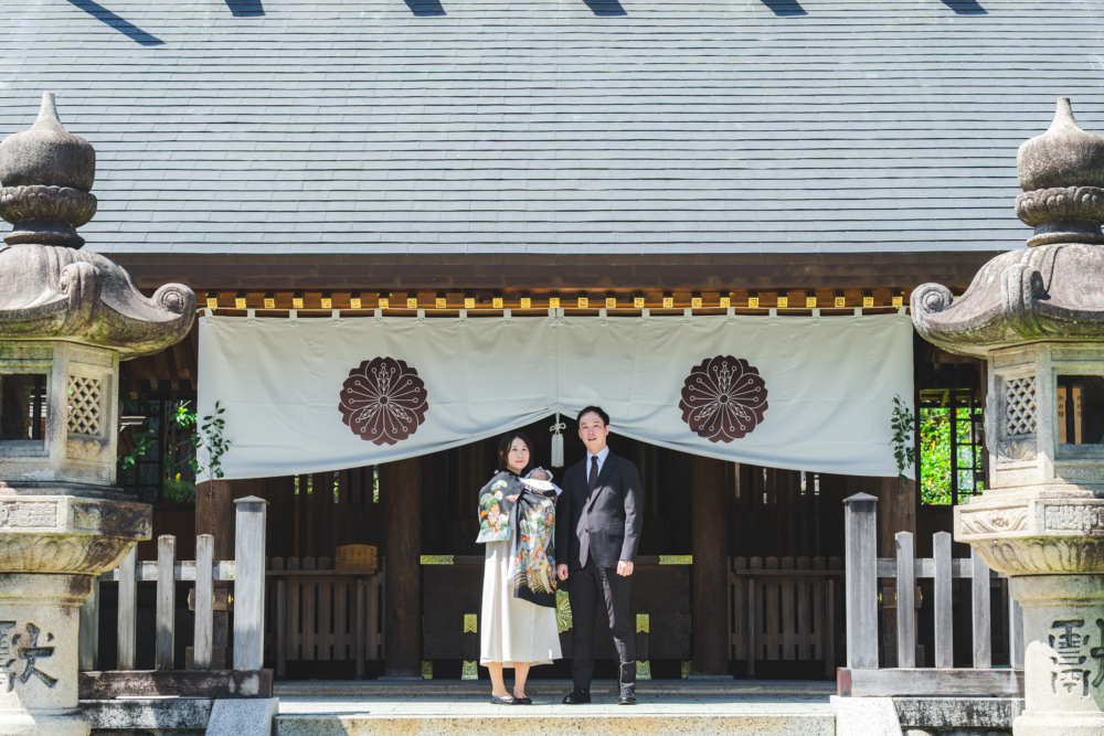愛知 名古屋 七五三 お宮参り 塩竈神社 神社 撮影 出張撮影 ロケーションフォト