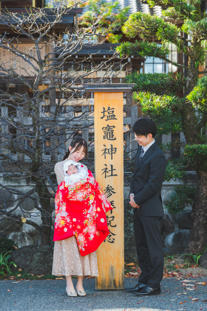 塩竈神社　愛知 名古屋 七五三 お宮参り　神社 撮影 出張撮影 ロケーションフォト　