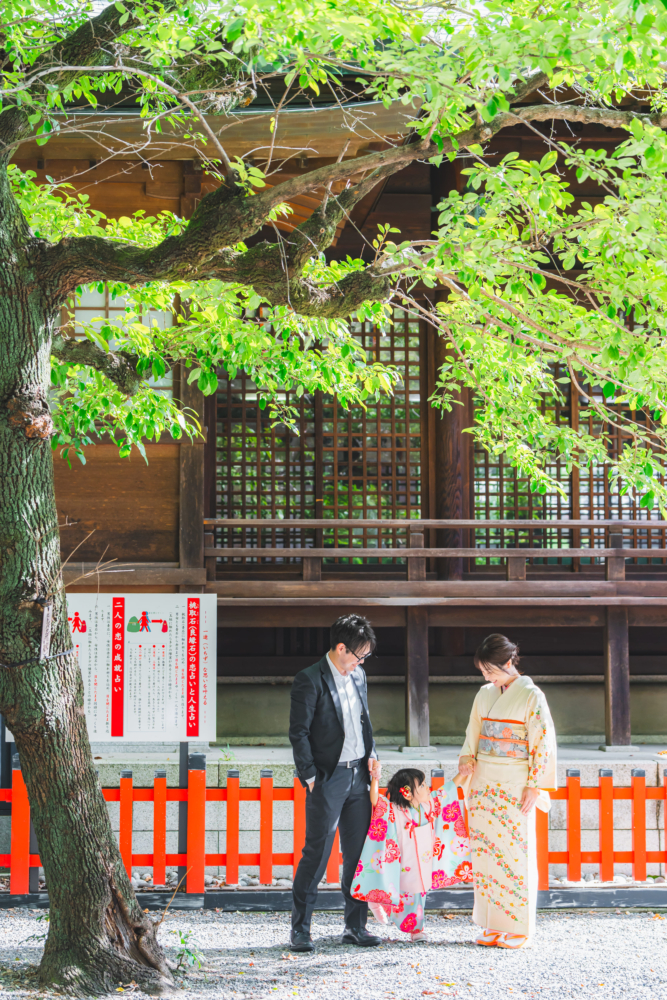 城山八幡宮　愛知 名古屋 七五三 お宮参り　神社 撮影 出張撮影 ロケーションフォト　