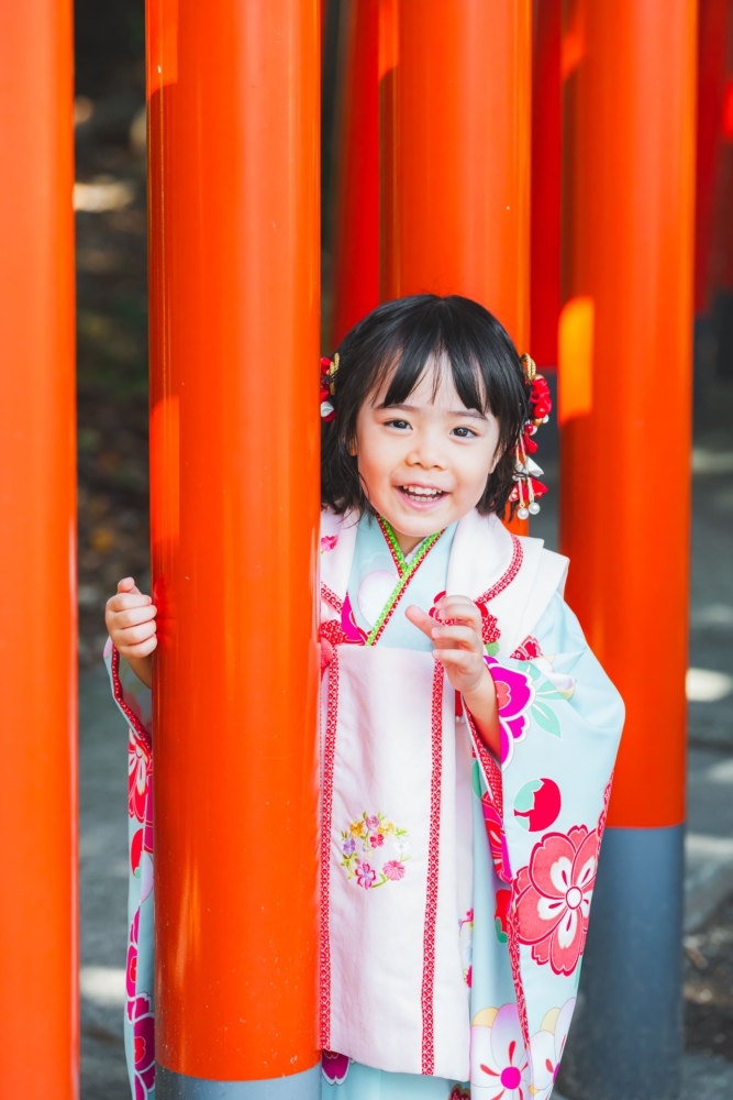城山八幡宮　愛知 名古屋 七五三 お宮参り　神社 撮影 出張撮影 ロケーションフォト　