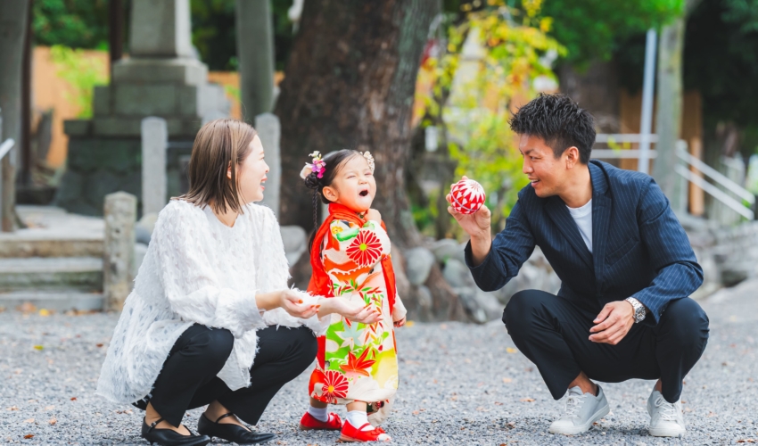 川原神社　愛知 名古屋 七五三 お宮参り　神社 撮影 出張撮影 ロケーションフォト　