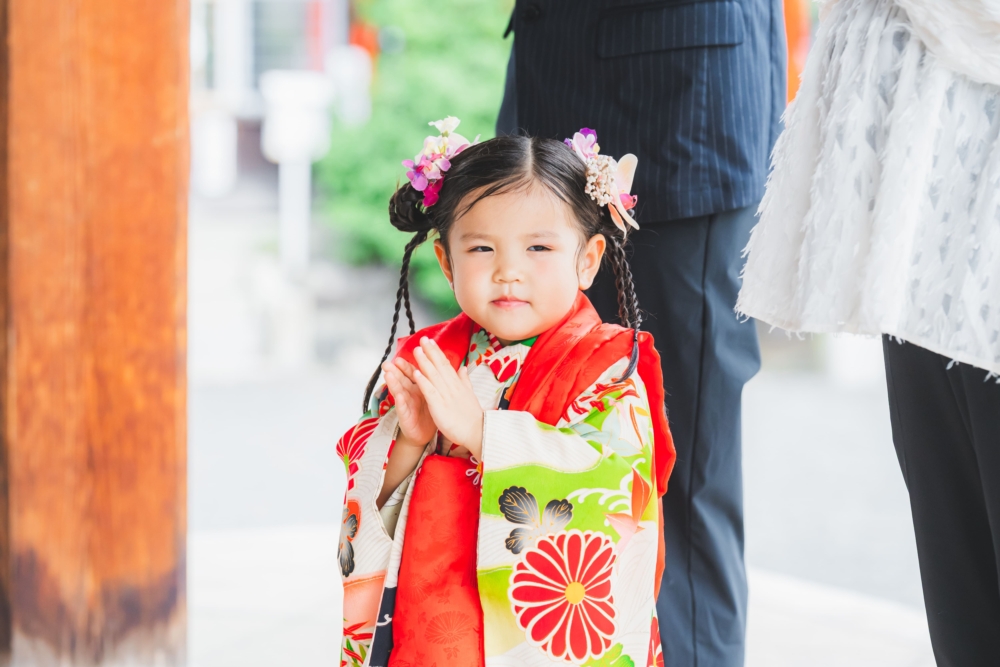川原神社　愛知 名古屋 七五三 お宮参り　神社 撮影 出張撮影 ロケーションフォト　