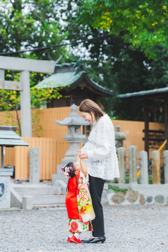 川原神社　愛知 名古屋 七五三 お宮参り　神社 撮影 出張撮影 ロケーションフォト　