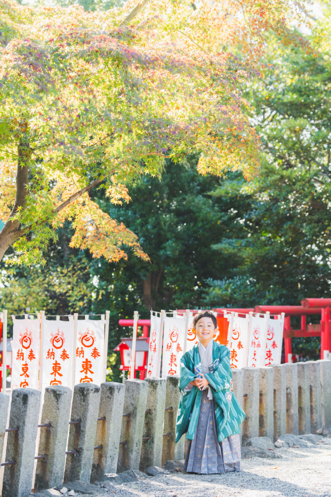 成海神社　愛知 名古屋 七五三 お宮参り　神社 撮影 出張撮影 ロケーションフォト　