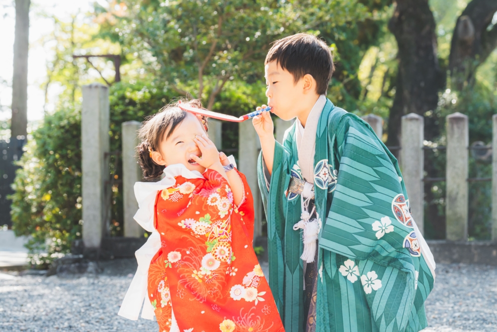 成海神社　愛知 名古屋 七五三 お宮参り　神社 撮影 出張撮影 ロケーションフォト　