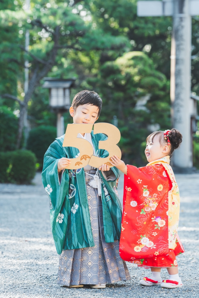 成海神社　愛知 名古屋 七五三 お宮参り　神社 撮影 出張撮影 ロケーションフォト　