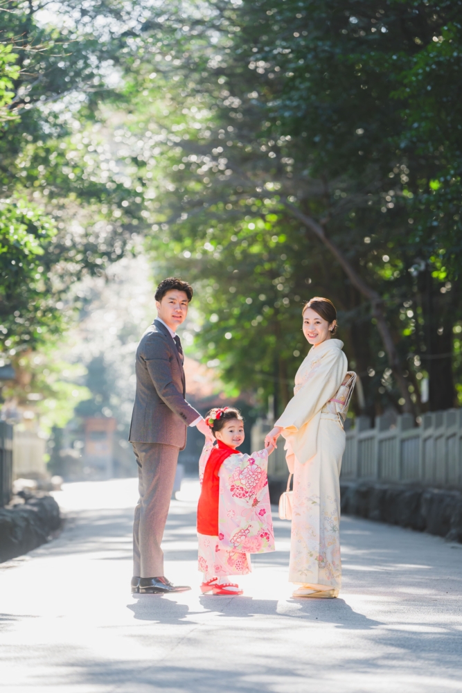 針名神社　愛知 名古屋 七五三 お宮参り　神社 撮影 出張撮影 ロケーションフォト　