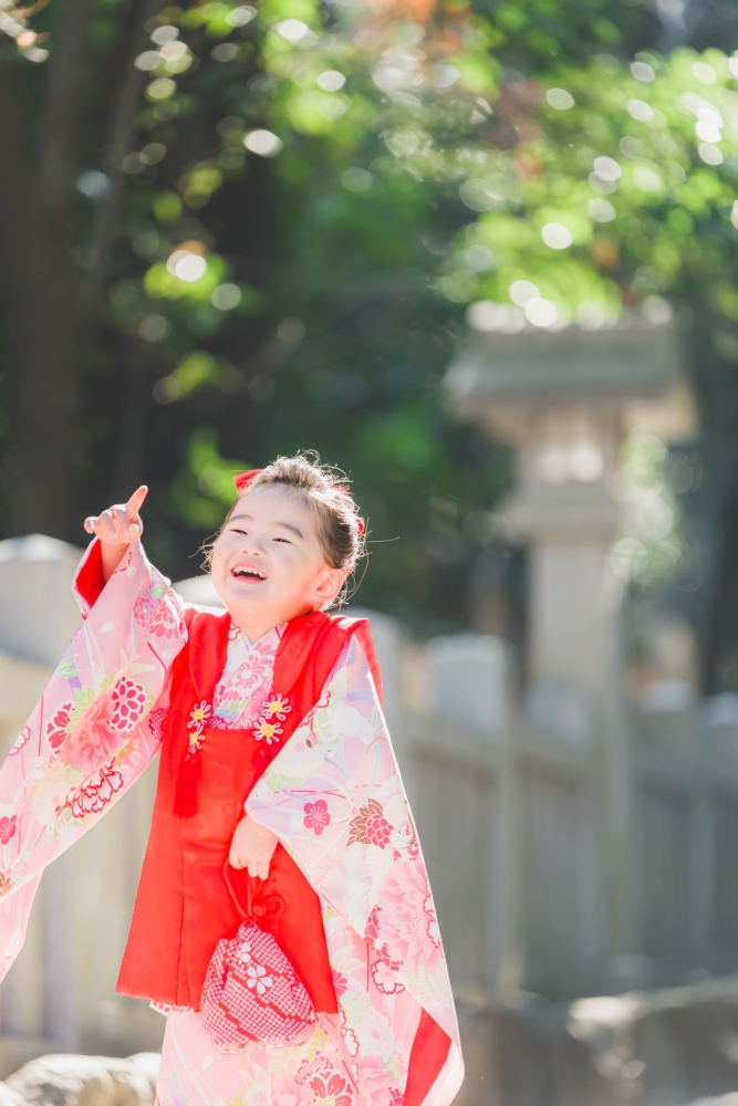 針名神社　愛知 名古屋 七五三 お宮参り　神社 撮影 出張撮影 ロケーションフォト　