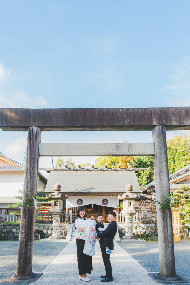 塩竈神社　愛知 名古屋 七五三 お宮参り　神社 撮影 出張撮影 ロケーションフォト