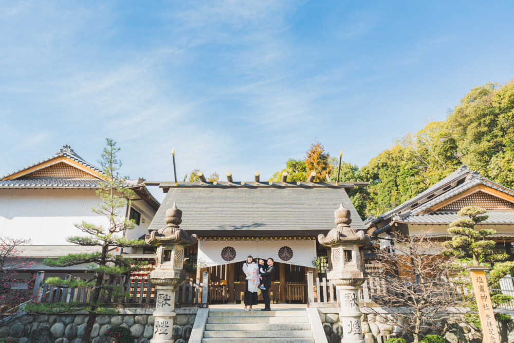 塩竈神社　愛知 名古屋 七五三 お宮参り　神社 撮影 出張撮影 ロケーションフォト