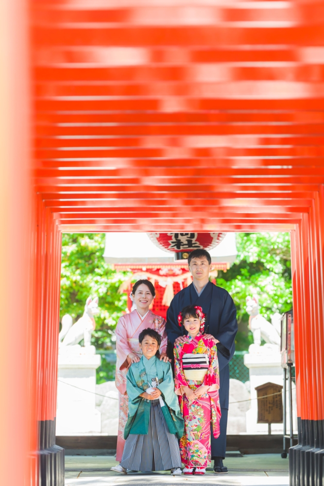 川原神社　愛知 名古屋 七五三 お宮参り　神社 撮影 出張撮影 ロケーションフォト　