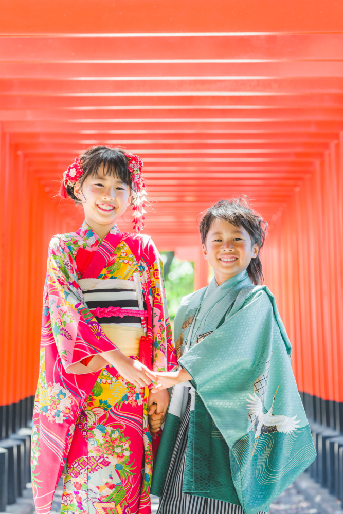 川原神社　愛知 名古屋 七五三 お宮参り　神社 撮影 出張撮影 ロケーションフォト　