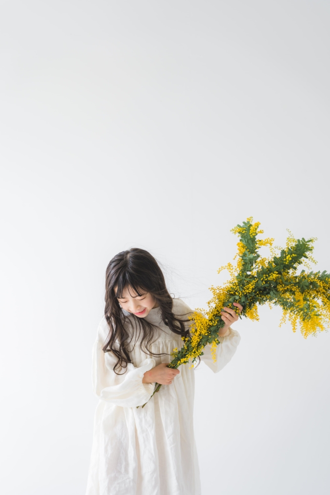 フォトスタジオ 愛知 名古屋 バースデーフォト 七五三 お宮参り 家族写真 誕生日 花 生花