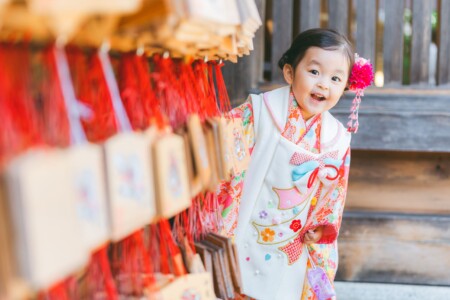 愛知 名古屋 七五三 お宮参り 塩竈神社 神社 撮影 出張撮影 ロケーションフォト