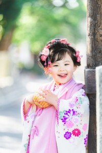愛知 名古屋 七五三 お宮参り 川原神社 神社 撮影 出張撮影 ロケーションフォト
