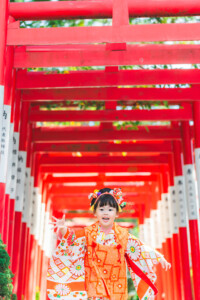 愛知 名古屋 七五三 お宮参り 成海神社 神社 撮影 出張撮影 ロケーションフォト