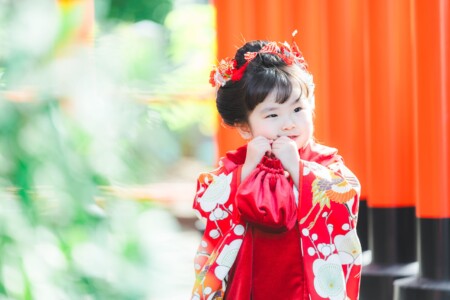 愛知 名古屋 七五三 お宮参り 川原神社 神社 撮影 出張撮影 ロケーションフォト