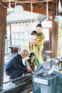 愛知 名古屋 七五三 お宮参り 城山八幡宮 神社 撮影 出張撮影 ロケーションフォト