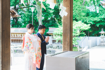 愛知 名古屋 七五三 お宮参り 成海神社 神社 撮影 出張撮影 ロケーションフォト