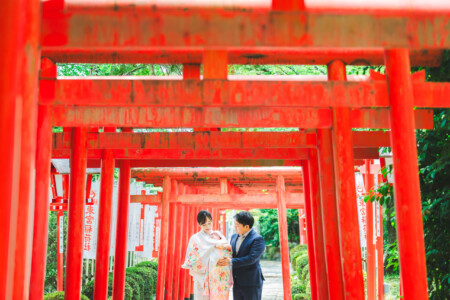 愛知 名古屋 七五三 お宮参り 成海神社 神社 撮影 出張撮影 ロケーションフォト