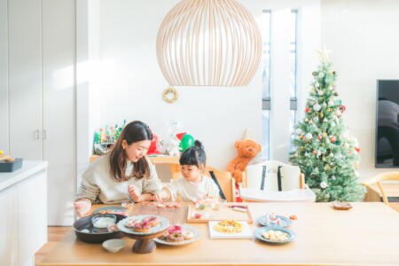自宅撮影 お家撮影 日常撮影 愛知 名古屋 出張撮影 カメラマン クリスマス クリスマスパーティー