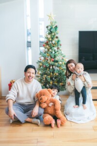 自宅撮影 お家撮影 日常撮影 愛知 名古屋 出張撮影 カメラマン クリスマス クリスマスパーティー