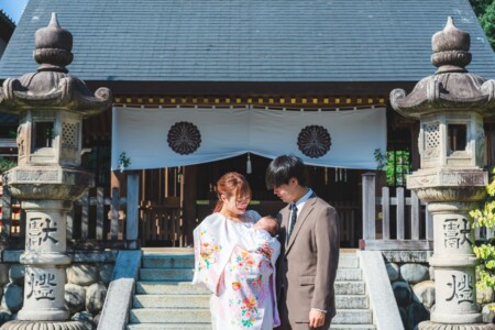 愛知 名古屋 七五三 お宮参り 塩竈神社 神社 撮影 出張撮影 ロケーションフォト